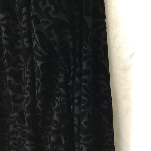 LOFT Black Velvet Flower Off Shoulder Top - Picture 8 of 11